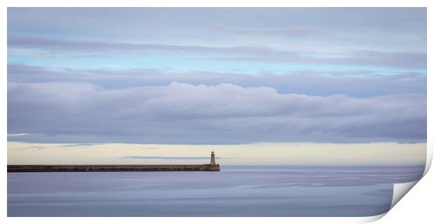 Tynemouth Lighthouse Print by Phil Durkin DPAGB BPE4