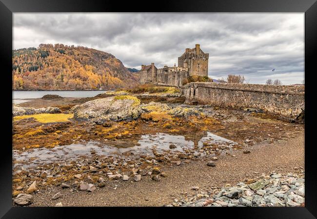 Eilean Donan from the side Framed Print by James Marsden