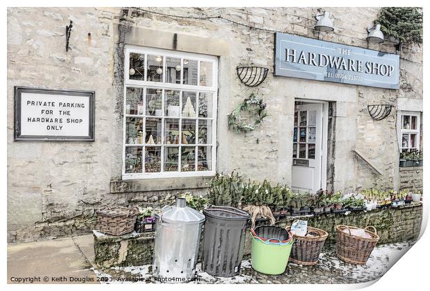 The Hardware Shop Print by Keith Douglas