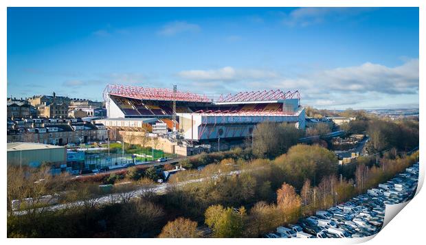 Valley Parade Stadium Print by Apollo Aerial Photography
