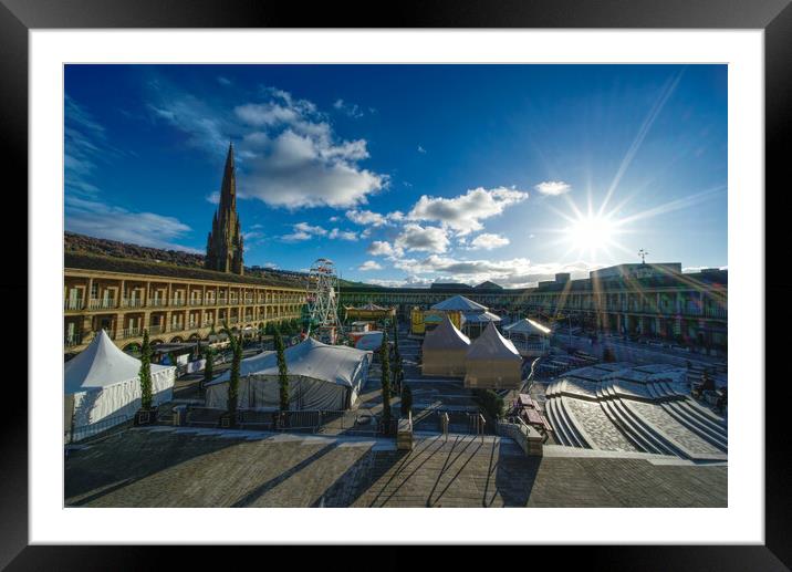 Piece Hall Halifax Framed Mounted Print by Alison Chambers