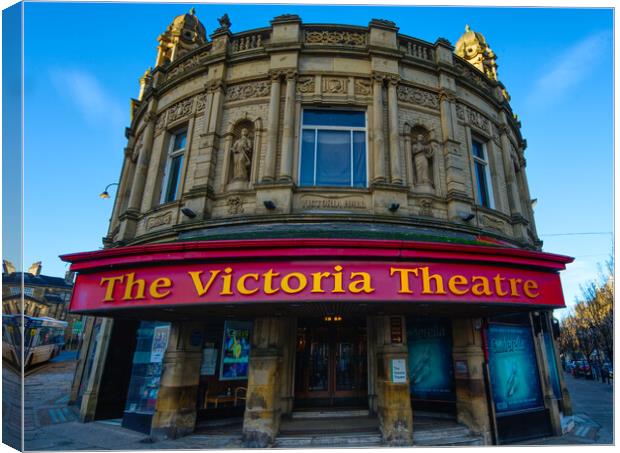 The Victoria Theatre Halifax Canvas Print by Alison Chambers