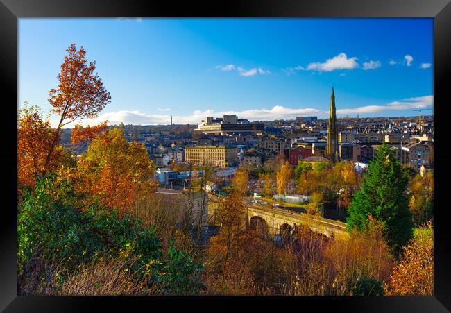 Halifax West Yorkshire  Framed Print by Alison Chambers