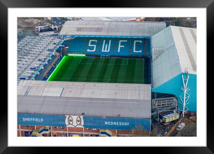 SWFC Framed Mounted Print by Apollo Aerial Photography