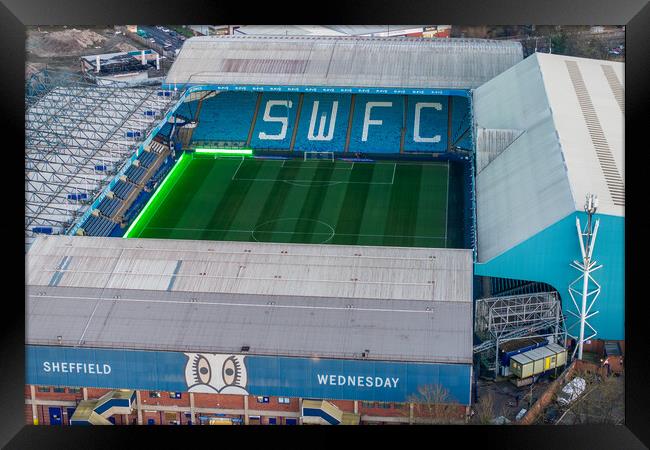 SWFC Framed Print by Apollo Aerial Photography