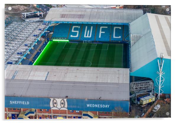 SWFC Acrylic by Apollo Aerial Photography