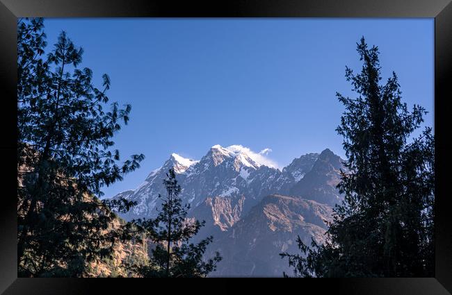 Outdoor mountain Framed Print by Ambir Tolang
