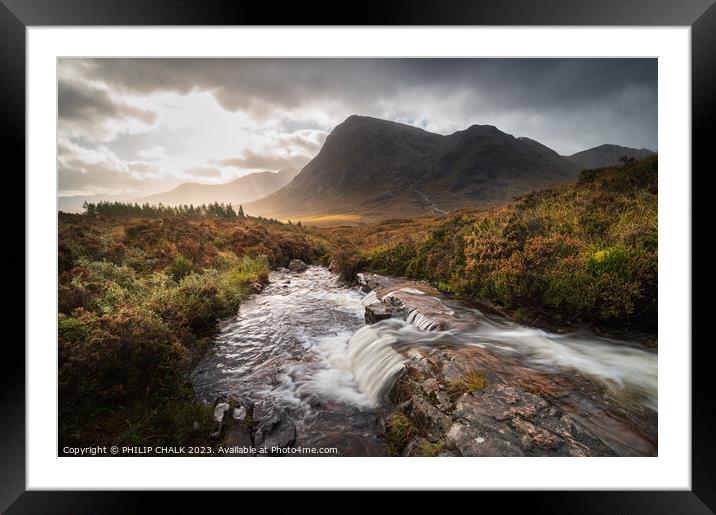 Devil's staircase view point 984 Framed Mounted Print by PHILIP CHALK