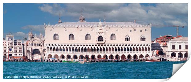 Doge's Palace, Palazzo Ducale Print by Holly Burgess