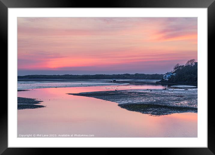 Nevern Twilight  Framed Mounted Print by Phil Lane