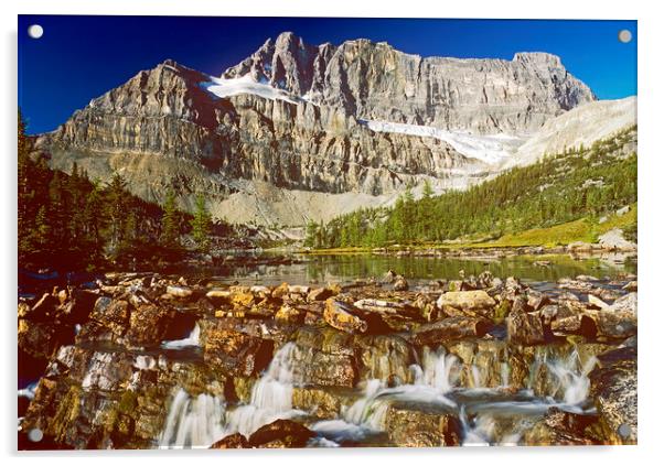 Skoki Mountain Acrylic by Dave Reede