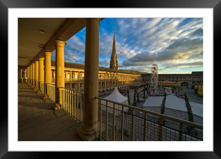 The Piece Hall Framed Mounted Print by Alison Chambers