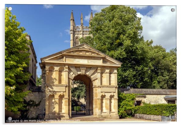 Danby Gateway Oxford Acrylic by Jim Monk