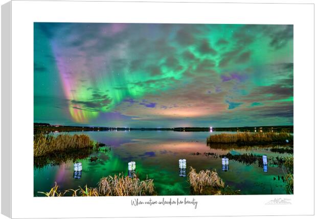 When nature unleashes her beauty Canvas Print by JC studios LRPS ARPS