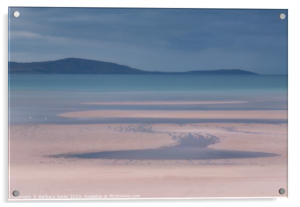 Gruinard Beach Wester Ross Scotland Acrylic by Barbara Jones