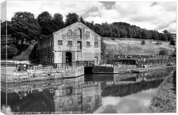 Standedge Visitor Centre Yorkshire. Canvas Print by Diana Mower
