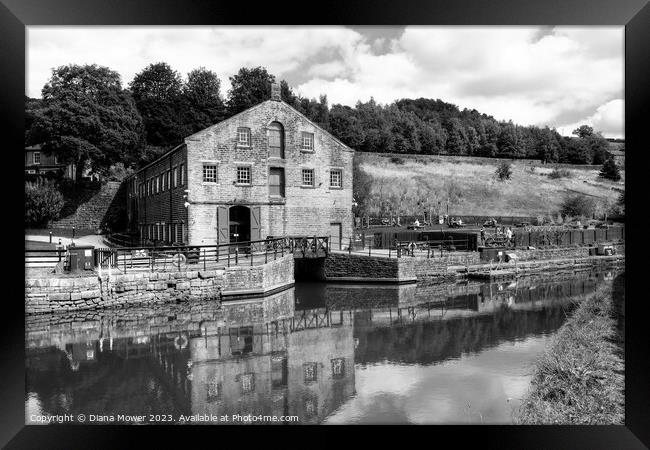 Standedge Visitor Centre Yorkshire. Framed Print by Diana Mower