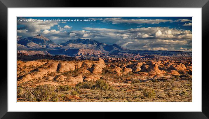 Arches National Park, Utah Framed Mounted Print by Derek Daniel
