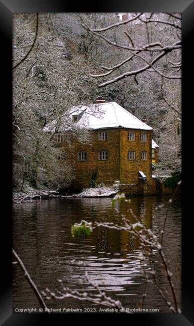 Old Fulling Mill Framed Print by Richard Fairbairn