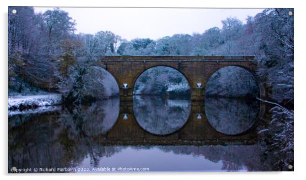 Prebends Bridge Acrylic by Richard Fairbairn