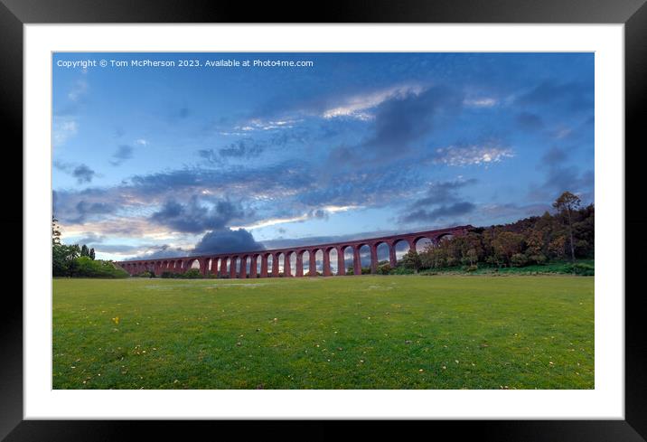 Culloden viaduct Framed Mounted Print by Tom McPherson