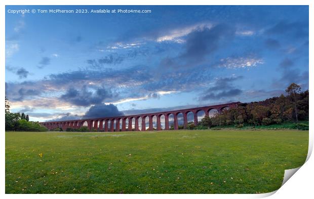 Culloden viaduct Print by Tom McPherson