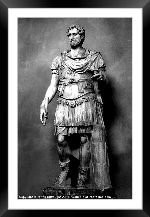Antoninus Pius Framed Mounted Print by Darren Burroughs