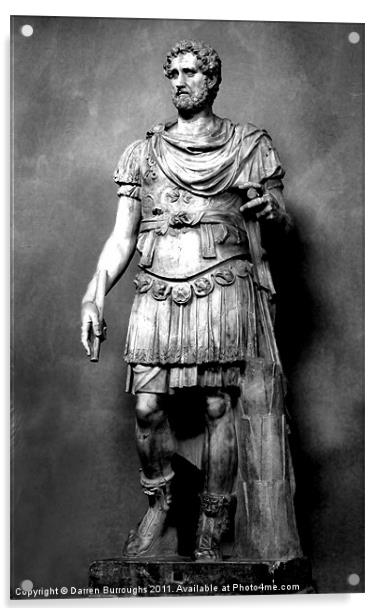 Antoninus Pius Acrylic by Darren Burroughs