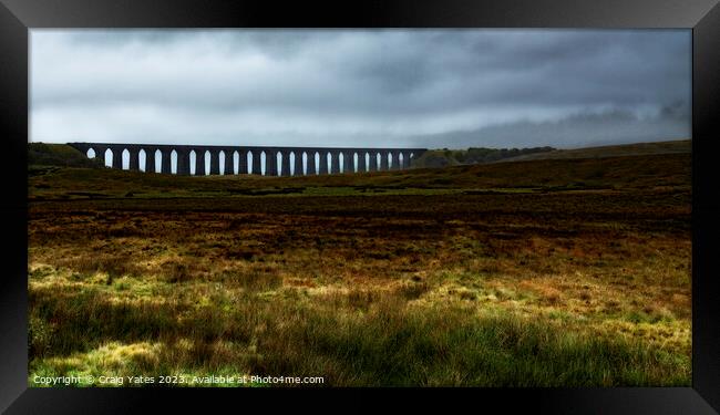 Ribblehead Viaduct  Framed Print by Craig Yates