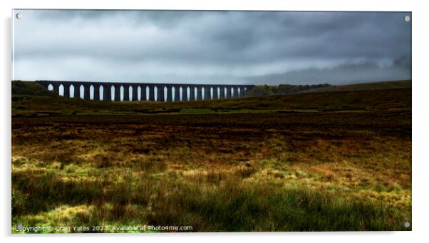 Ribblehead Viaduct  Acrylic by Craig Yates