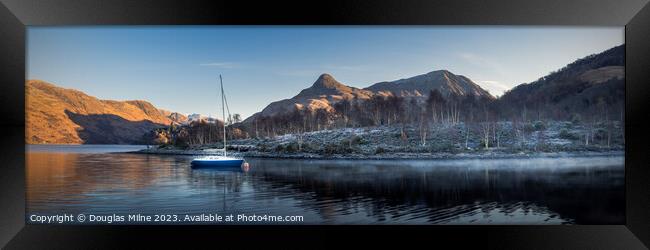 Loch Leven and the Pap of Glencoe Framed Print by Douglas Milne