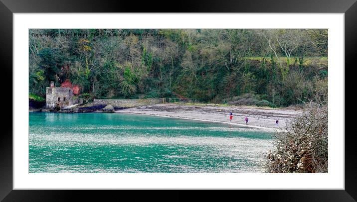 Elberry Cove Broadsands Framed Mounted Print by Peter F Hunt