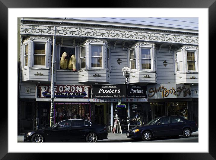 Streets of San Francisco Framed Mounted Print by radoslav rundic