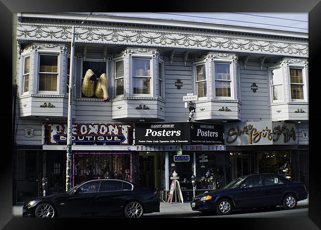 Streets of San Francisco Framed Print by radoslav rundic