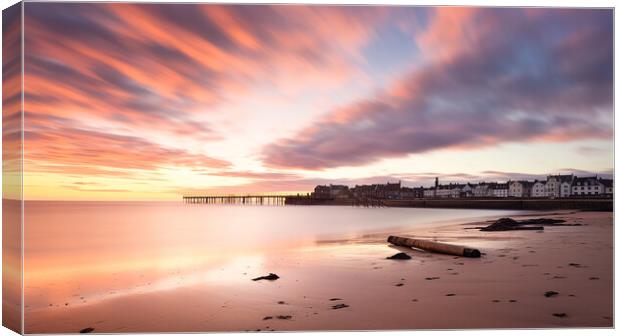 East Beach Nairn Canvas Print by Steve Smith