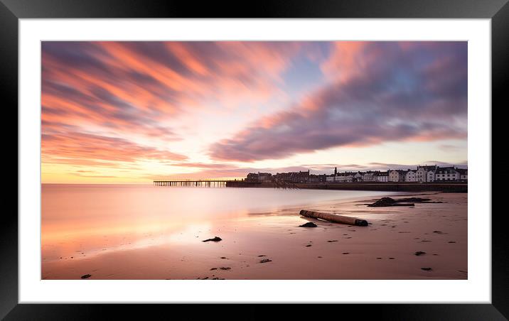 East Beach Nairn Framed Mounted Print by Steve Smith