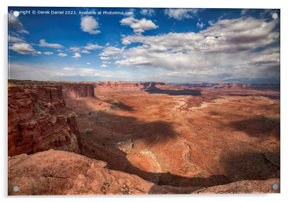 Canyonlands National Park Landscape Acrylic by Derek Daniel