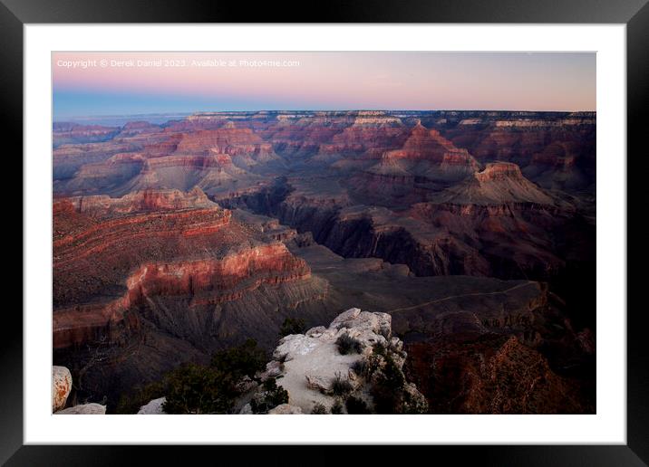 Grand Canyon National Park  Framed Mounted Print by Derek Daniel