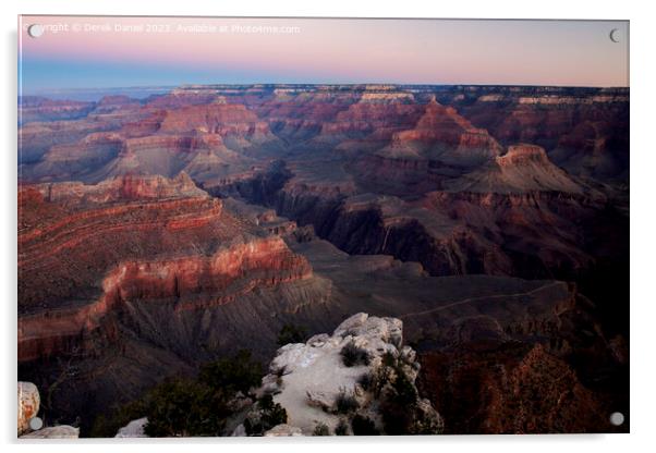Grand Canyon National Park  Acrylic by Derek Daniel