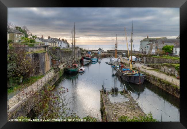 Charlestown Harbour 1 Framed Print by Andy Durnin