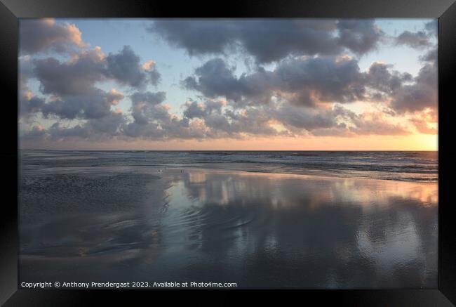 Sunrise Atlantic Beach Framed Print by Anthony Prendergast