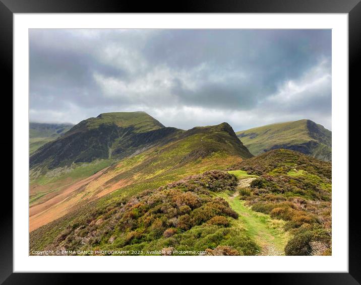 Mountains of the Lake District Framed Mounted Print by EMMA DANCE PHOTOGRAPHY