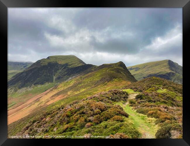 Mountains of the Lake District Framed Print by EMMA DANCE PHOTOGRAPHY