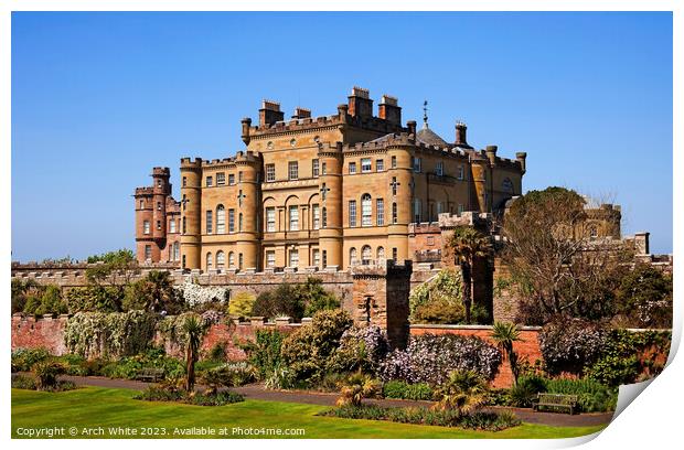 Culzean Castle, Maybole, Ayrshire, Scotland, UK Print by Arch White