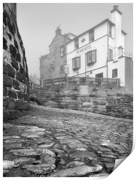 Robin Hoods Bay Print by Darren Galpin