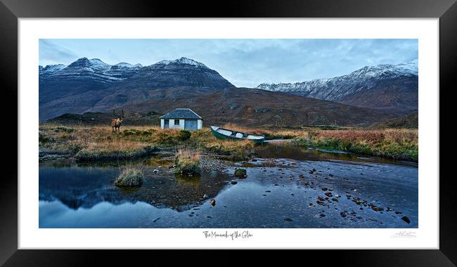 The Monarch of the Glen  Framed Print by JC studios LRPS ARPS