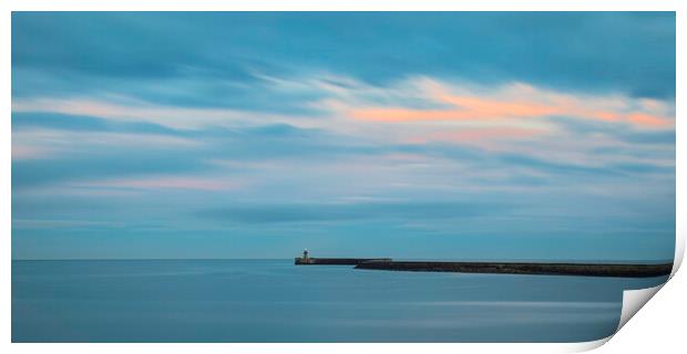 South Shields Lighthouse Print by Phil Durkin DPAGB BPE4