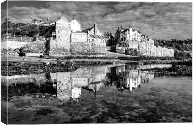 Robin Hood's Bay Reflections Canvas Print by Tim Hill