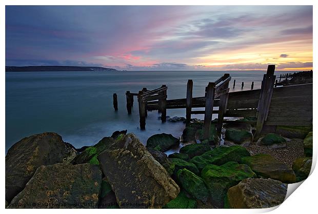Hurst Point Print by R K Photography