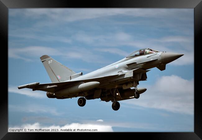 The Typhoon FGR.Mk 4 Framed Print by Tom McPherson